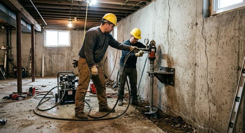 Basement Stabilization in Enterprise, AL