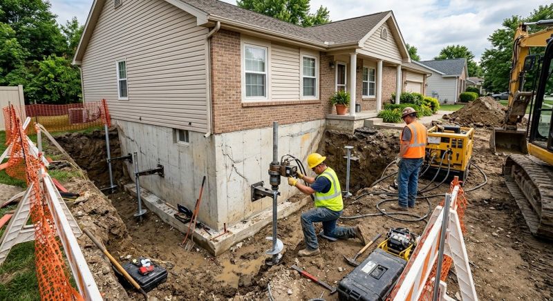 Building Foundation Repair in Geneva, AL