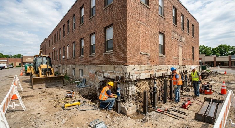 Commercial Foundation Repair in Enterprise, AL