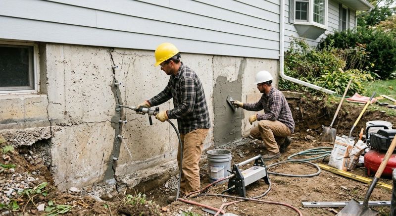 Concrete Foundation Repair in Jack, AL