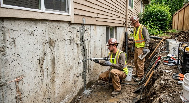 Cracked Foundation Repair in Samson, AL