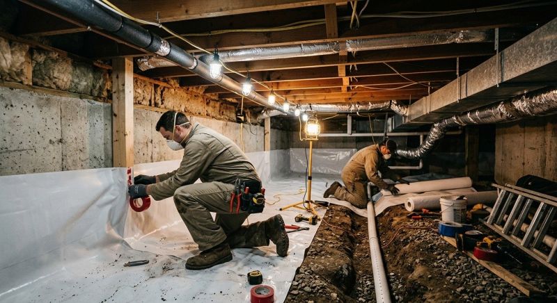 Crawl Space Leveling in Enterprise, AL