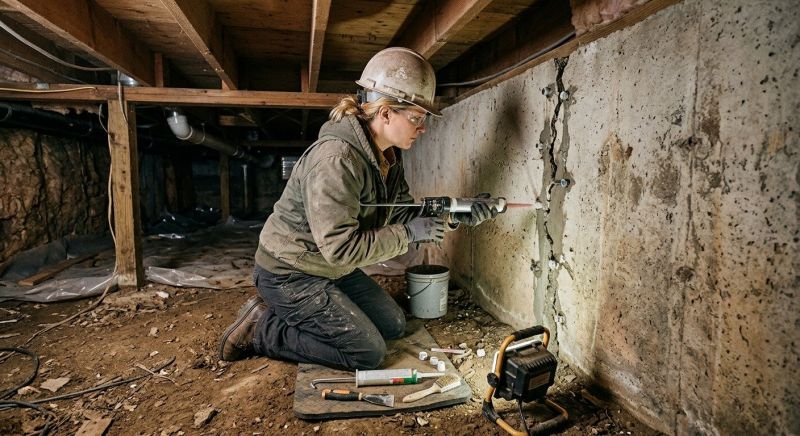 Crawlspace Foundation Repair in Elba, AL