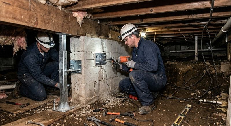 Crawlspace Foundation Repair in Jack, AL