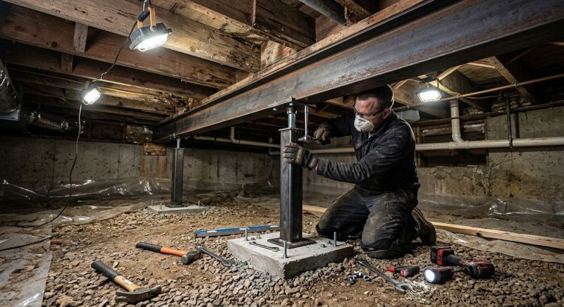Crawlspace Structural Repair in Enterprise, AL