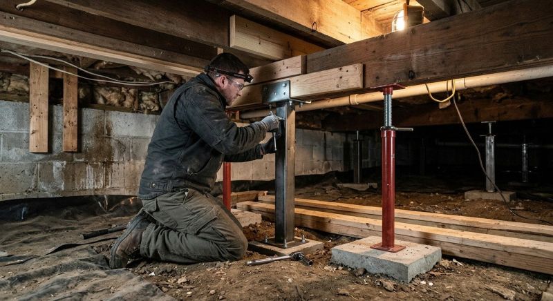 Crawlspace Structural Repair in Enterprise, AL