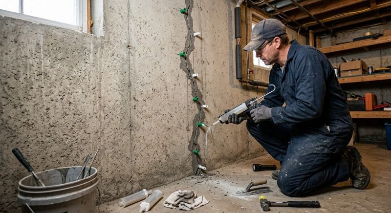 Foundation Crack Repair in Fort Rucker, AL