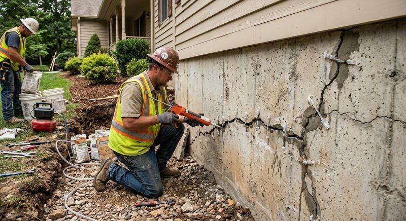 Foundation Cracks Repair in Enterprise, AL