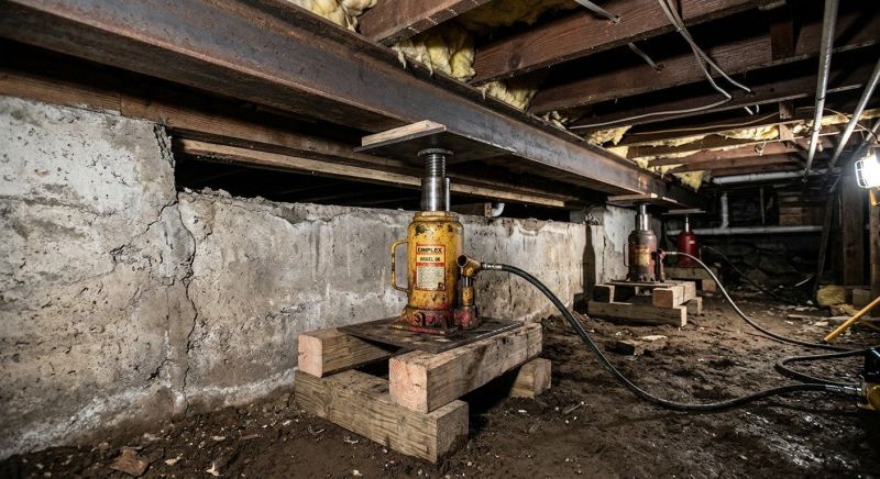 Foundation Jacking in Elba, AL
