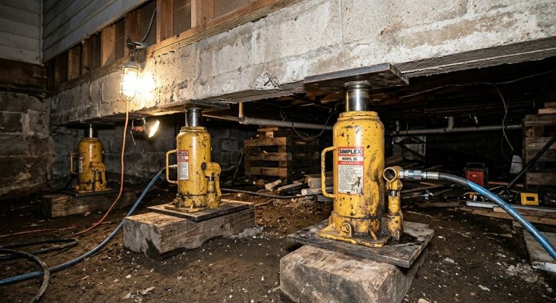Foundation Jacking in Geneva, AL