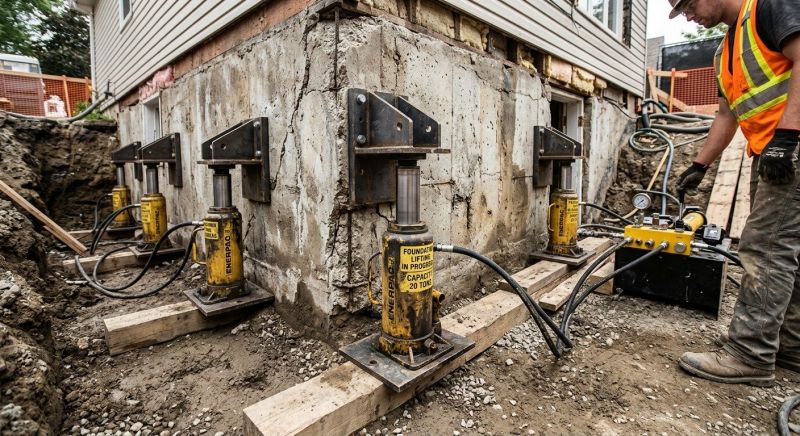 Foundation Jacking in Jack, AL