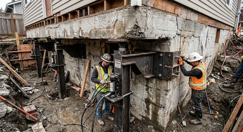 Foundation Lifting in Jack, AL