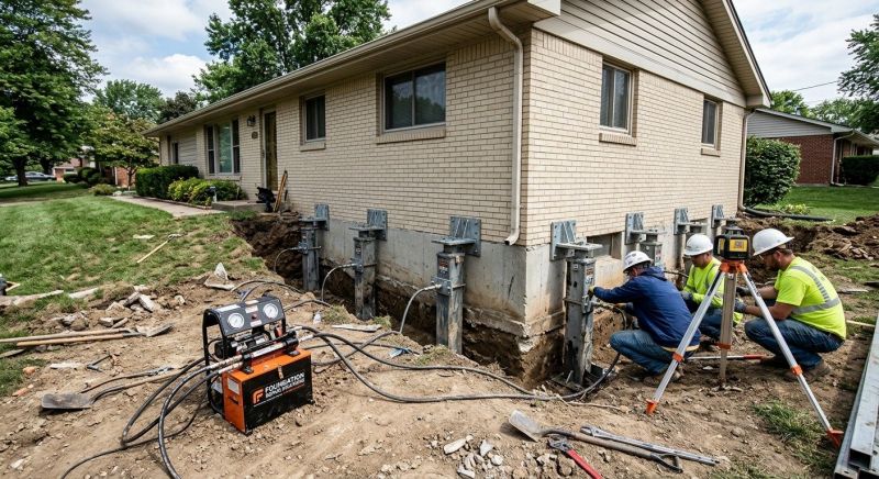 Foundation Pier Leveling in Enterprise, AL