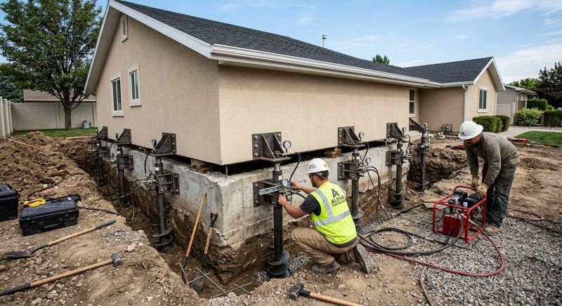 Foundation Pier Leveling in Enterprise, AL