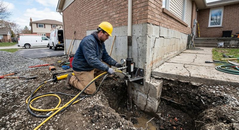 Foundation Settlement Repair in Enterprise, AL