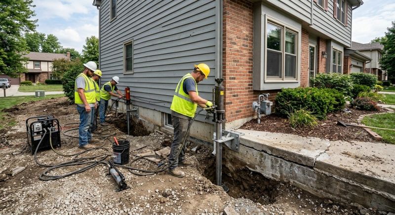 Foundation Stabilizing in Geneva, AL