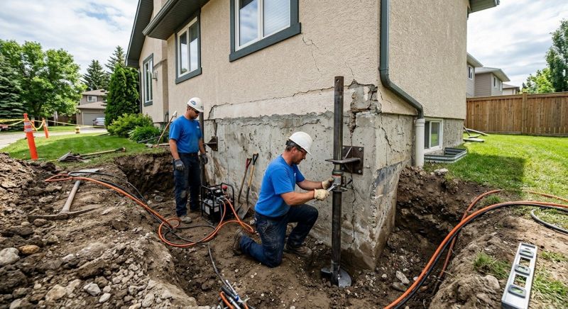 Helical Piers Installation in Enterprise, AL