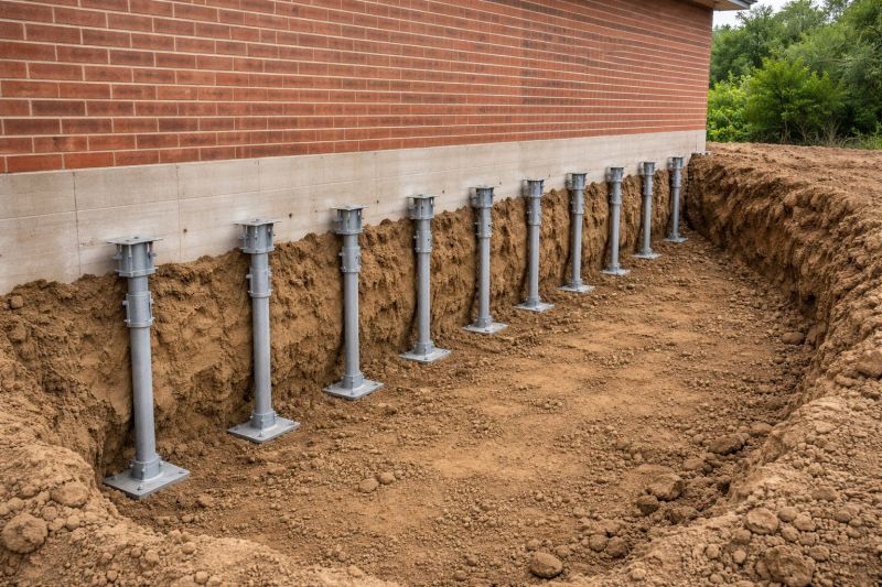 Helical Pile Installation in Enterprise, AL