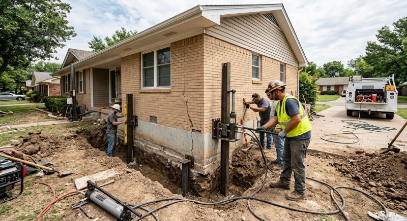 House Foundation Leveling in Enterprise, AL