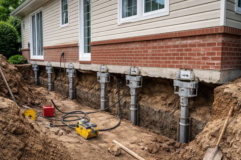 House Underpinning in Enterprise, AL