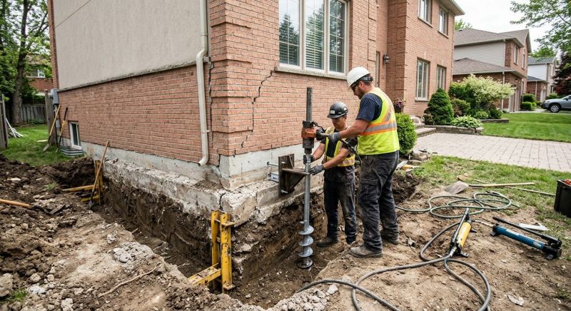 Sinking Foundation Repair in Elba, AL