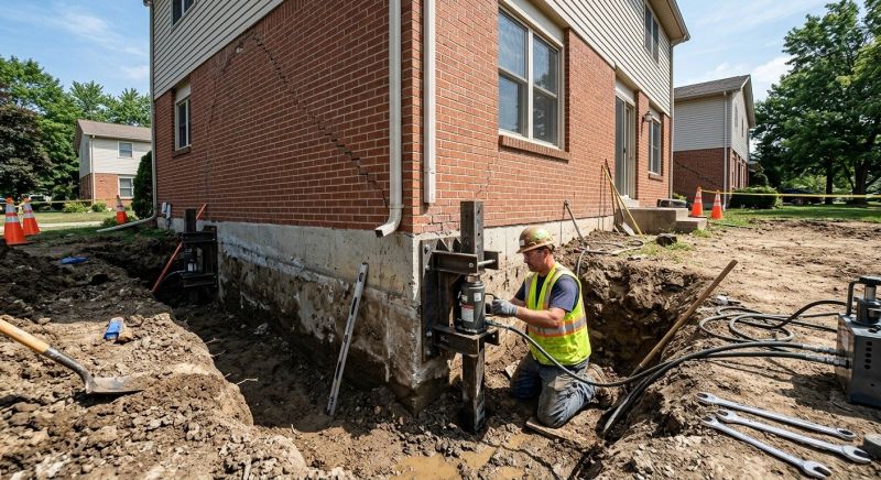 Sinking Foundation Repair in Enterprise, AL