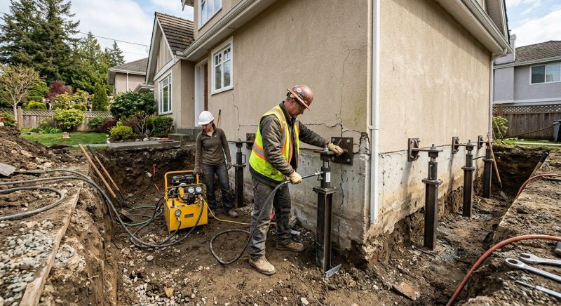 Sinking Foundation Repair in Enterprise, AL