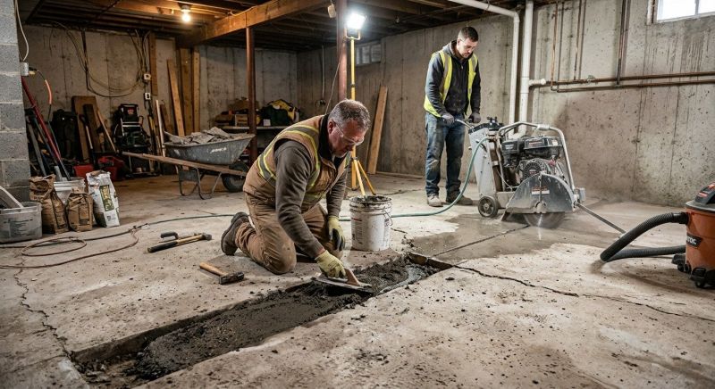 Slab Foundation Repair in Enterprise, AL